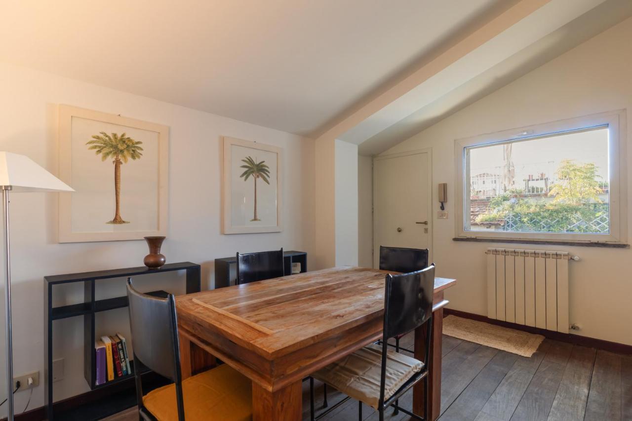 Bright And Comfy Terraced Apartment In Trastevere Řím Exteriér fotografie